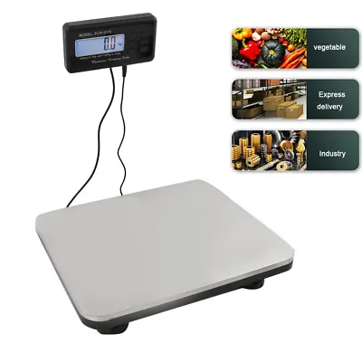 $50 • Buy 660LBS Digital Shipping Scale Industrial Bench Floor Postal Animal Personal