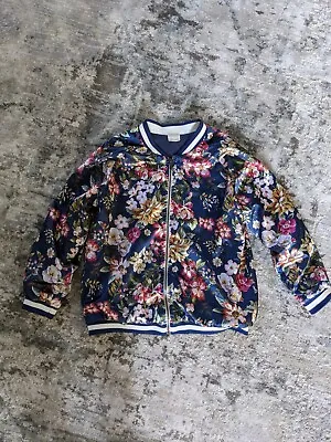 Zara Girls Casual Collection Floral Jacket - Size 9/10 • $15
