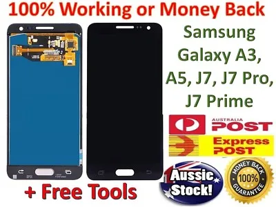 Samsung Galaxy J3 A5 A3 J2 Pro J5 J2 J8 LCD Touch Digitizer Assembly Replacement • $46.36