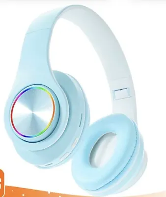 $9 • Buy Wireless Headphones Bluetooth Kid Earphone Noise Cancelling Over Ear