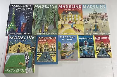 Madeline Book Collection Set Of 9 Hardcover 1992 Ludwig Bemelmans • $29.98