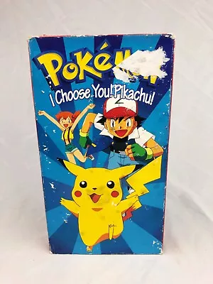 Pokemon Vol. 1: I Choose You Pikachu (VHS 1998 Dubbed) Tested • $3.99