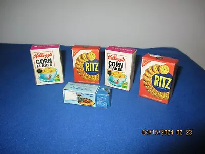 Vintage Miniature Pretend Food Boxes For Marx Trucks? Or Mark Trains? • $5.99