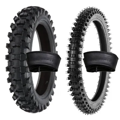 Racing 70/100-19 + 90/100-16 Front Rear Tire And Tube Combo Motocross Dirt Bikes • $139.88