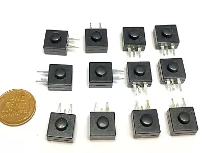 12 X Latching Push Button Switch Smd On/off Flashlight Mini Small Torch 1a B27 • $9.65