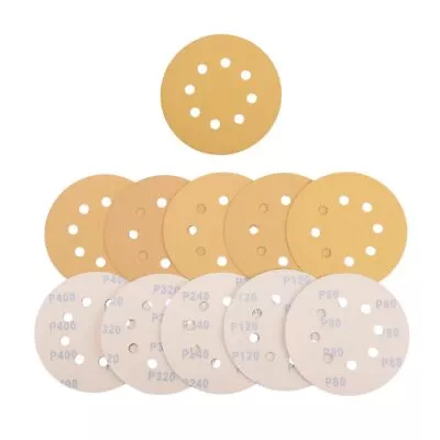 AEROPRO Tools 5 Inch Sanding Discs Hook And Loop 80/120/240/320/400 Grit Orb... • $22.13