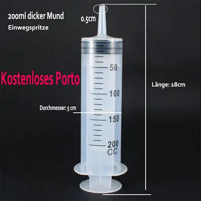 $4.40 • Buy 150-300ml Reusable Large Plastic Hydroponics Nutrient Measuring Syringe