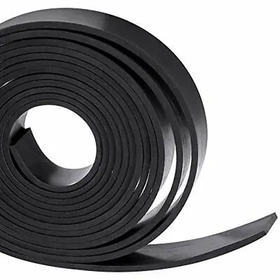 $14.86 • Buy Solid Neoprene Rubber Strips Roll 1/8 .125 Inch Thick X 1 Inch Wide X 10 Feet