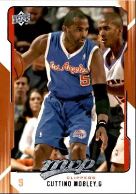 2008-09 Upper Deck MVP Cuttino Mobley Los Angeles Clippers #67 • $1.85