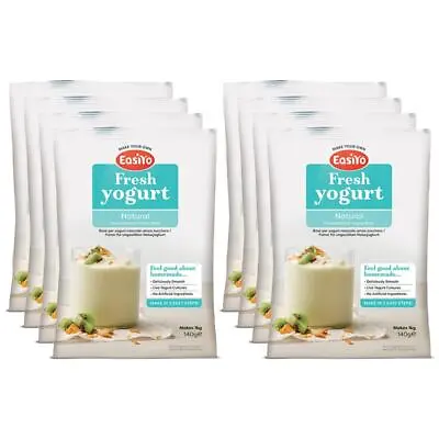 EasiYo Natural Yoghurt 8 Pack Sachet Each Powder Makes 1KG EasiYo Yoghurt  • £30.99