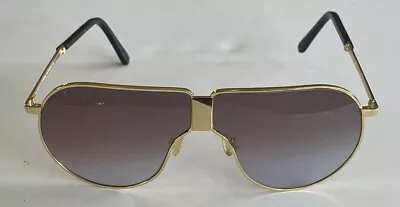 Vintage 1980s Gold Rim Fold-up DOLCE & GABBANA Women’s Sunglasses • $60