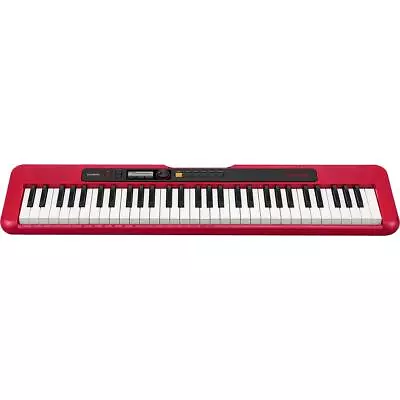 Casio CT-S200 61-Key Digital Piano Style Portable Keyboard With 400 Tones Red • $139.99