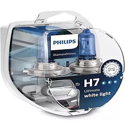 PHILIPS - Diamond Vision H7 Halogen HID Bulbs (Pair) • $24.99