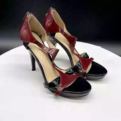 Via Spiga 8 M Women's Round Toe Shoes 4  Heels Open Toe Pumps • $18