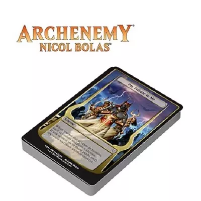 MTG Complete Archenemy Nicol Bolas Oversized Scheme Cards Set (20 In A Set) • $23.99