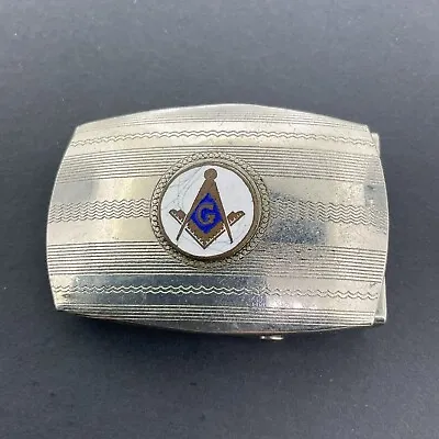 Vintage Mason Belt Buckle Freemason • $39.95