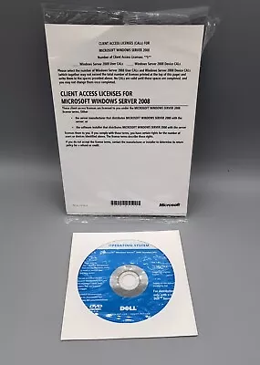 Dell Microsoft Windows Server 2008 Standard SP2 Install Disk DVD • $44.99