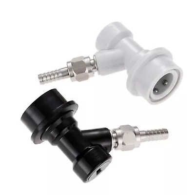 1Pair Threaded Ball Lock Gas & Liquid Disconnect For Pepsi Corny Kegs Stainless • $21.39