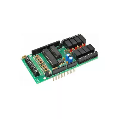 Kit Shield Arduino Expansion Bus I2C With Io 8 IN +8 Out Relay • $115.22