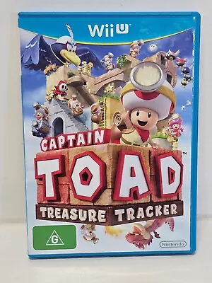 Captain Toad Treasure Tracker - Nintendo Wii U Game VGC PAL Complete + Free Post • $22.95