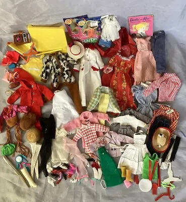 Barbie/Skipper Clothing And Accessories Lot Vintage • $18.50