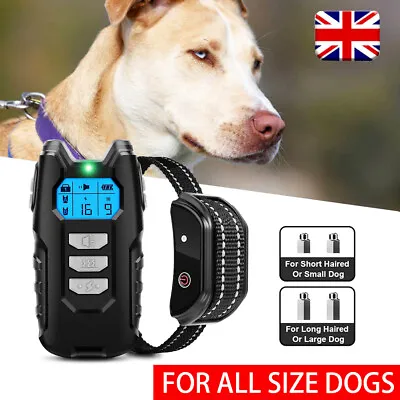 £24.99 • Buy Electric Pet Dog Training  Collar Shock Anti-Bark Electronic Remote Rechargeable