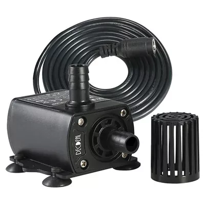 Fountain Aquarium Mini DC 12V Brushless Pump Pond Submersible Water Pump • £8.79