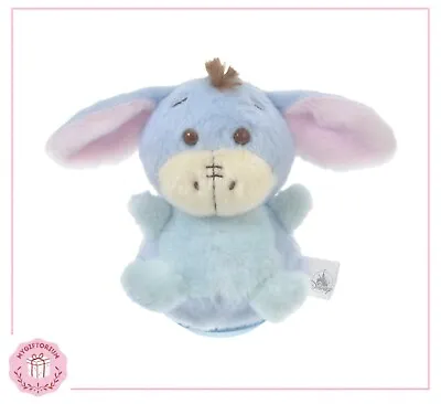Disney Store Japan POTERINO Winnie The Pooh Eeyore Plush Roly Poly Toy Brand New • $55.90