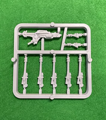 GAMES WORKSHOP IMPERIAL GUARD WEAPONS SPRUE SQUAT LAS GUNS ROGUE TRADER 40K 80s • $47.51