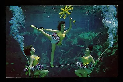 Florida FL Postcard Weeki Wachee Spring City Of Mermaids Women Greetings  • $3.99