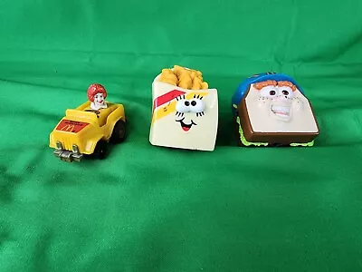 Vintage Restaurant Toys McDonalds And Burger King In Good Condition • $10