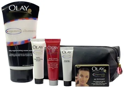 Olay Regenerist 5 Piece Gift Set With 3 Point Treatment - Christmas 2023 Gifts • £8.45