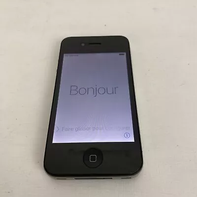 Apple IPhone 4S 16GB A1387 Wi Fi Bluetooth Black Excellent Condition AC53IP0 • $85.95