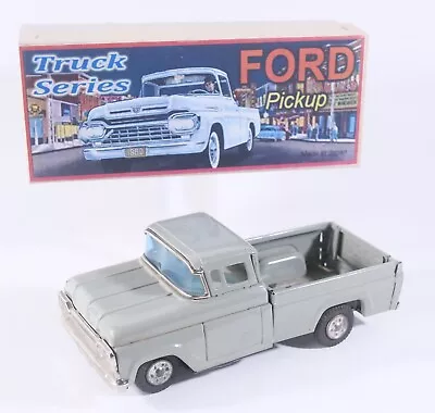 Vintage Tin Toy Car Truck FORD PICK UP JAPAN Fake Box • $125