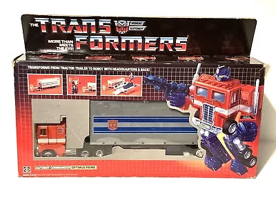 1980s G1 Transformers Ceji France Optimus Prime Boxed Complete • £320