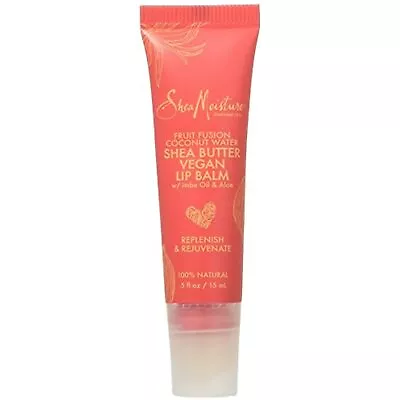 Shea Moisture Fruit Fusion Coconut Water Butter Lip Balm Care For Unisex 0.5 • $7.75