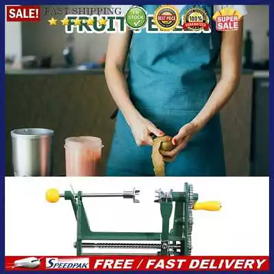 Rotary Apples Fruit Peeler Machine Multifunction Vegetable Orange Peel Slicer • $29.58