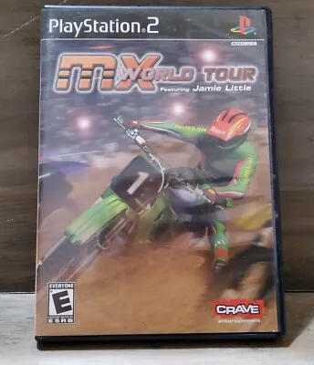 MX World Tour Jamie Little Playstation 2 Ps2 Manual Everyone 1-4 Players • $10