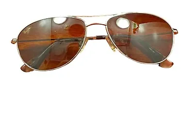 Maui Jim Baby Beach MJ 245-17 Silver Titanium 56/18/120 Polarized Sunglasses • $92