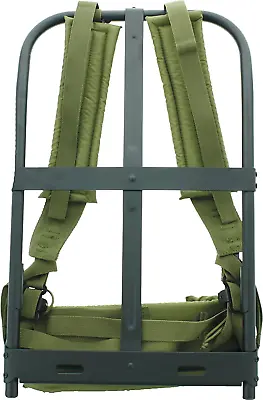 New Black Military Alice Pack Frame With Olive Drab Suspender Straps & LC-1 • $95.92