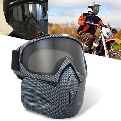 Motorbike Goggles Face Shield Motorcycle Bicycle Bike Glasses Eyewear New Design • $13.76