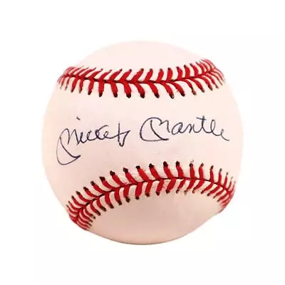 Mickey Mantle Signed ROMLB Baseball New York Yankees Autographed JSA Letter • $1799.99