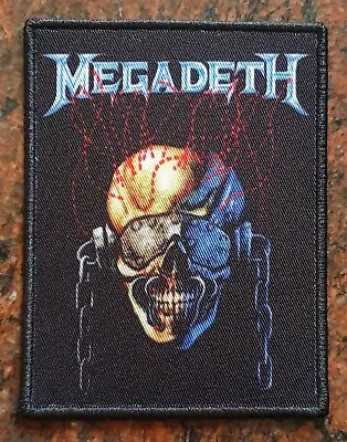 £3.99 • Buy Megadeth Bloodlines Logo Officially Licensed Standard Patch 10cm X 8cm FREE P&P