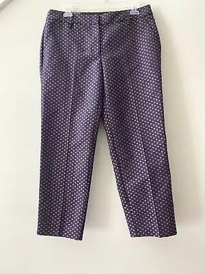 J Crew Factory NWT Black Pink Polka Dot Skimmer City Fit Size 8 • $24.97