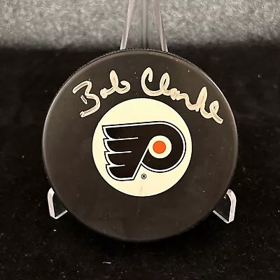 Bobby Clarke HOF Autographed Philadelphia Flyers Hockey Puck JSA • $34.99