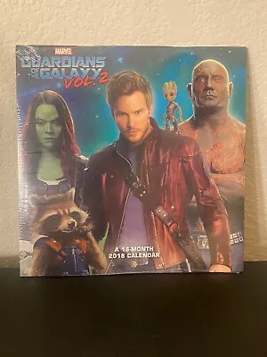 Guardians Of The Galaxy Vol. 2 Marvel Mini Calendar 16 Month 2018 NEW Loot Crate • $1.99