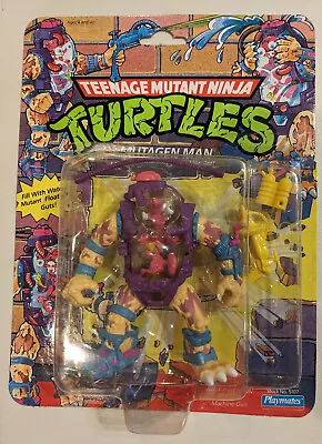 1990 Teenage Mutant Ninja Turtles Mutagen Man Resealed Card Complete Used TMNT • $79.99