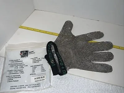 NEW Sperian Whiting + Davis Steel Metal Mesh Glove / A515 XXL D-V • $36.88