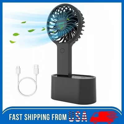 Portable Fan Rechargeable Handheld Pocket Size Air Cooler USB Cable Included • $6.99