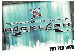 £0.99 • Buy WWE Slam Attax Evolution - Backlash PPV Card